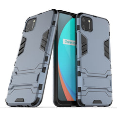 PC + TPU Shockproof Protective Case with Invisible Holder, For iPhone 12 / 12 Pro, For iPhone 12 mini, For OPPO Realme C11, For Vivo iQOO Z1x, For Vivo X50 Pro+, For Samsung Galaxy M01 - HoMEdemic™ 