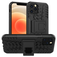 Tire Texture Shockproof TPU + PC Protective Case with Holder, For Xiaomi Redmi 9C, For OPPO Realme C15, For iPhone 12 mini, For Alcatel 3L (2020) - HoMEdemic™ 