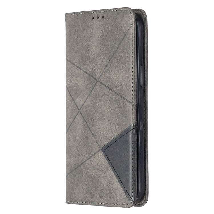 Rhombus Texture Horizontal Flip Magnetic Leather Case with Holder & Card Slots, For iPhone 12 Pro Max - HoMEdemic™ 