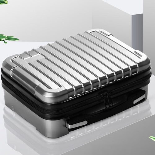 For DJI Mavic Air 2 Shockproof Portable ABS Suitcase Storage Bag Protective Box(Silver) - HoMEdemic™ 