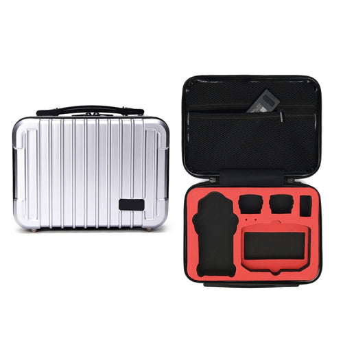 For DJI Mavic Air 2 Shockproof Portable ABS Suitcase Storage Bag Protective Box(Silver) - HoMEdemic™ 