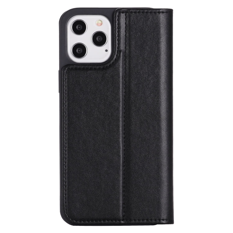 For iPhone 12 mini GEBEI PU+TPU Horizontal Flip Protective Case with Holder & Card Slots (Black) - HoMEdemic™ 