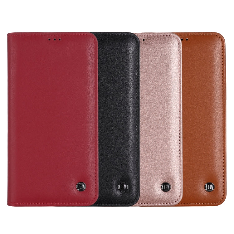 For iPhone 12 mini GEBEI PU+TPU Horizontal Flip Protective Case with Holder & Card Slots (Black) - HoMEdemic™ 