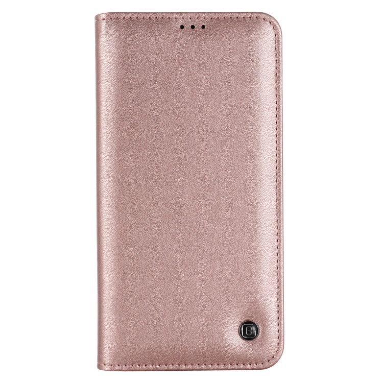 For iPhone 12 / 12 Pro GEBEI PU+TPU Horizontal Flip Protective Case with Holder & Card Slots(Rose Gold) - HoMEdemic™ 
