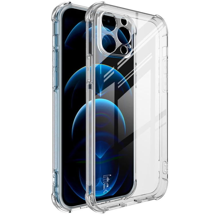 For iPhone 12 Pro IMAK All Coverage Shockproof Airbag TPU Case (Transparent) - HoMEdemic™ 