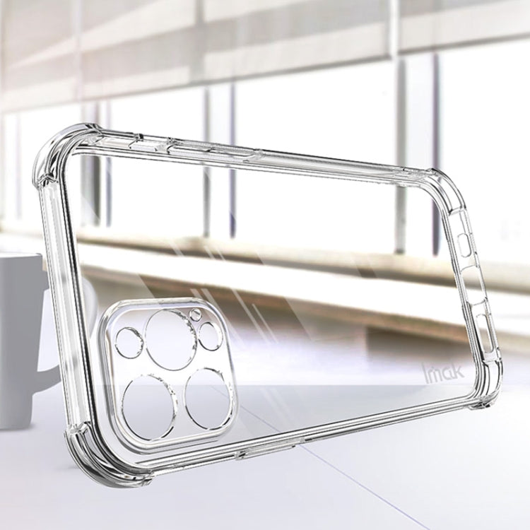 For iPhone 12 Pro IMAK All Coverage Shockproof Airbag TPU Case (Transparent) - HoMEdemic™ 