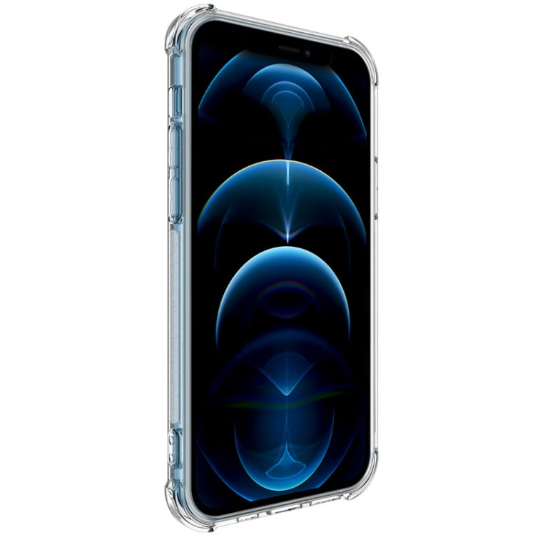 For iPhone 12 Pro IMAK All Coverage Shockproof Airbag TPU Case (Transparent) - HoMEdemic™ 