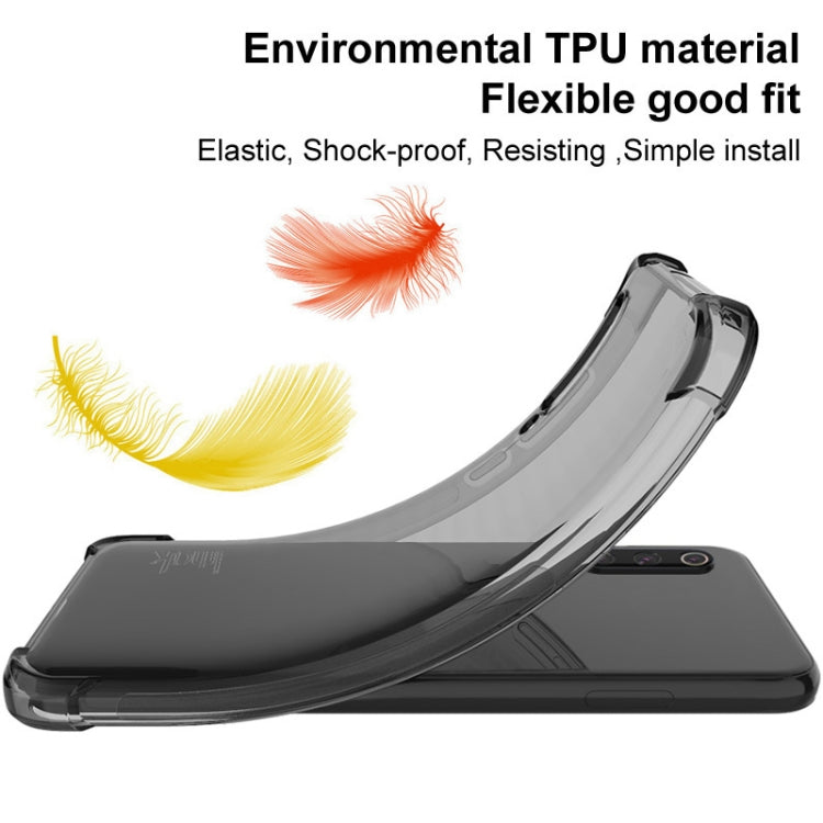 For iPhone 12 Pro IMAK All Coverage Shockproof Airbag TPU Case (Transparent Black) - HoMEdemic™ 