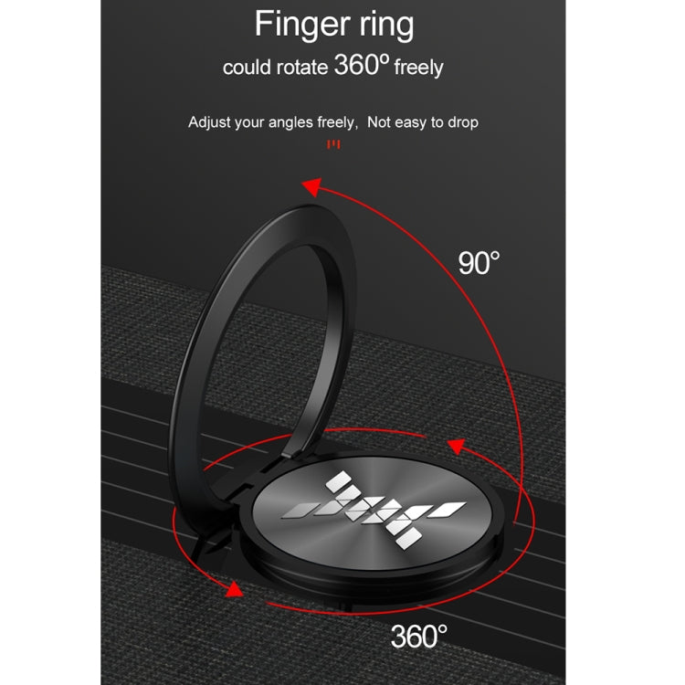 For iPhone 12 Pro XINLI Stitching Cloth Textue Shockproof TPU Protective Case with Ring Holder(Black) - HoMEdemic™ 