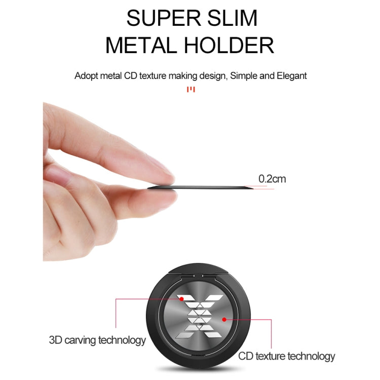 For iPhone 12 mini XINLI Stitching Cloth Textue Shockproof TPU Protective Case with Ring Holder (Black) - HoMEdemic™ 