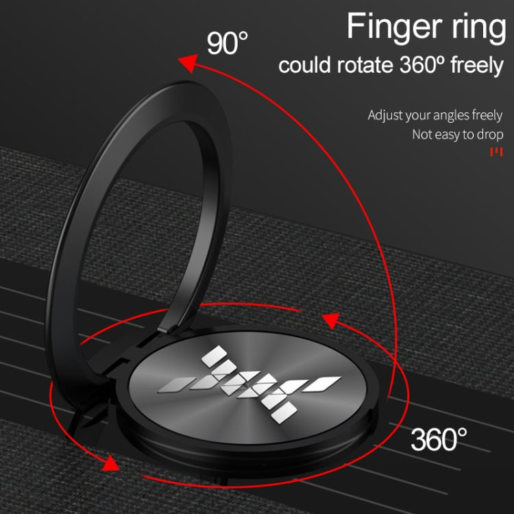 For iPhone 12 mini XINLI Stitching Cloth Textue Shockproof TPU Protective Case with Ring Holder (Black) - HoMEdemic™ 