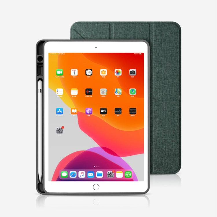 Mutural Multi-fold Smart Leather Tablet Case For iPad Air 2022 / 2020 10.9(Red) - HoMEdemic™ 