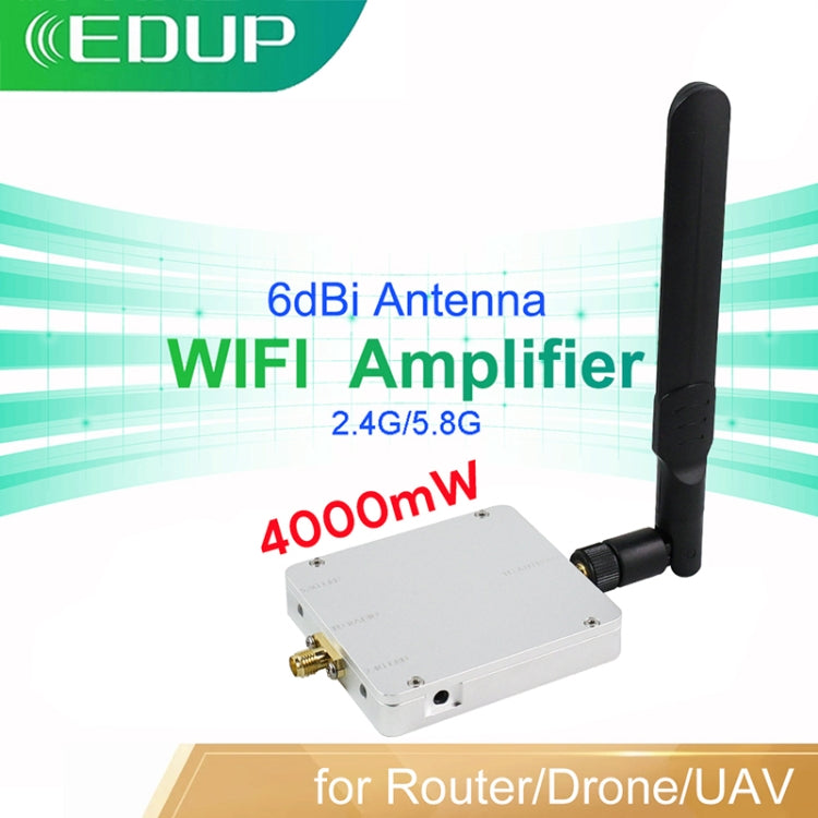 EDUP EP-AB015 4W 2.4GHz/5.8GHz Dual Band Wireless Signal Booster WiFi Amplifier - HoMEdemic™ 