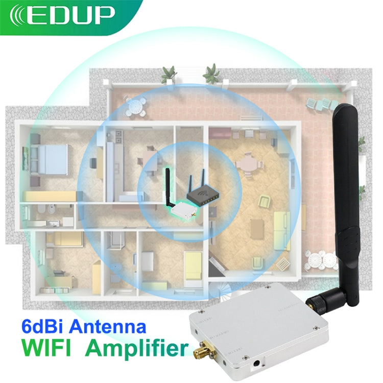 EDUP EP-AB015 4W 2.4GHz/5.8GHz Dual Band Wireless Signal Booster WiFi Amplifier - HoMEdemic™ 