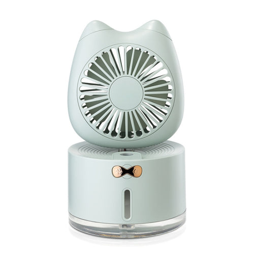 BD-MM1 Cat Shape Household Desktop Rechargeable Spray Humidifier Fan - HoMEdemic™ 