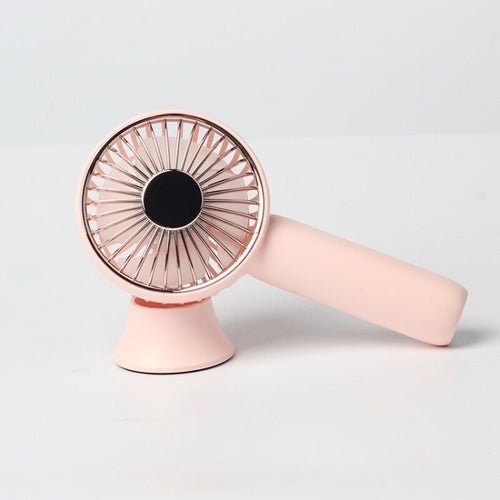 D303 Multi-function Adjustable USB Charging Handheld Desktop Mini Electric Fan, 3 Speed Control - HoMEdemic™ 