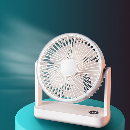 F701 Desktop Electric Fan with LED Display - HoMEdemic™ 