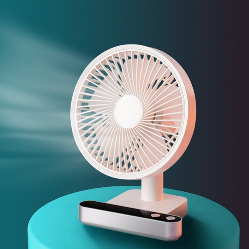 F702 Automatic Shaking Desktop Electric Fan with LED Display - HoMEdemic™ 