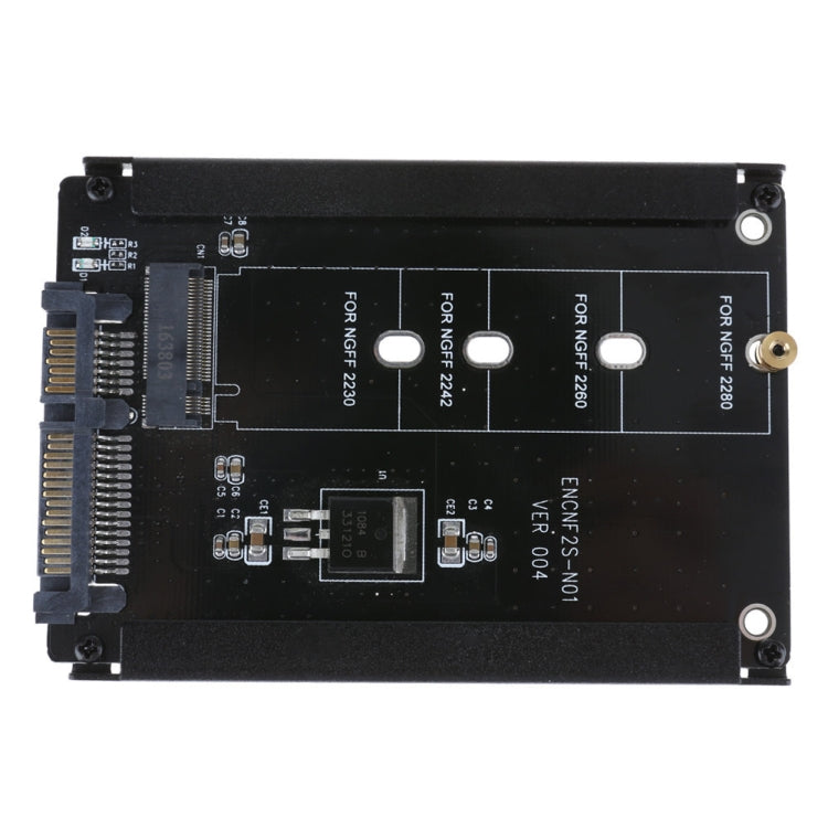 ENCNF2S-N01 NGFF To SATA3 Transfer Card M.2 KEY B-M SSD To 6Gbps Interface Conversion Adapter With SATA 22pin Cable - HoMEdemic™ 