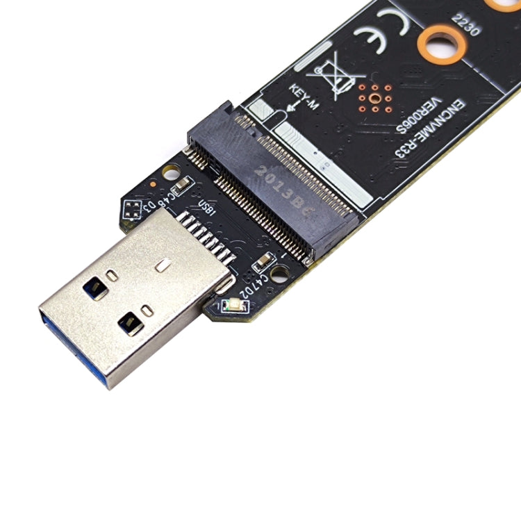 ENCNVME-R33  USB 3.2 Gen 2 10Gbps To NVMe M.2 SSD Adapter RTL9210 Chips For M Key M2 NVMe - HoMEdemic™ 