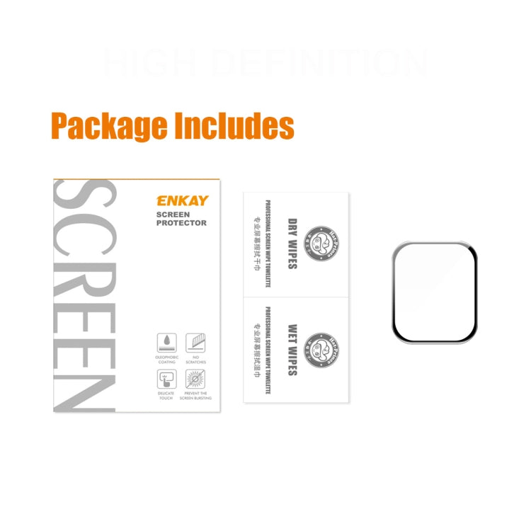 ENKAY 3D Soft PC Edge PMMA Screen Film For Apple Watch Ultra / Ultra 2 / Ultra 3 49mm - HoMEdemic™ 