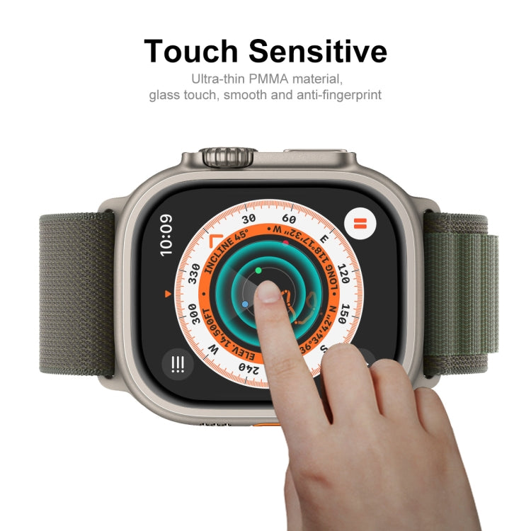 ENKAY 3D Soft PC Edge PMMA Screen Film For Apple Watch Ultra / Ultra 2 / Ultra 3 49mm - HoMEdemic™ 