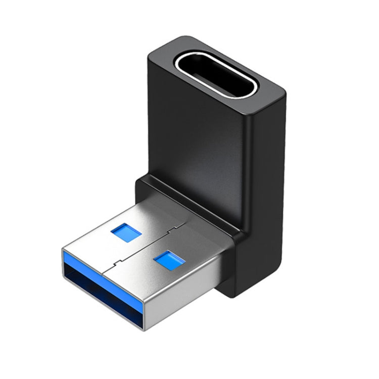 ENKAY 90 Degree Right Angle USB 3.0 Male to Type-C Female Adapter Converter - HoMEdemic™ 
