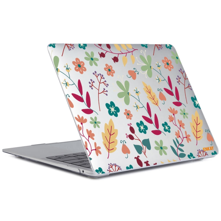 ENKAY Flower Series Pattern Laotop Protective Crystal Case For MacBook Pro 14.2 inch A2442 (2021)/14 inch A3434 2025 (M5)(Spring) - HoMEdemic™ 