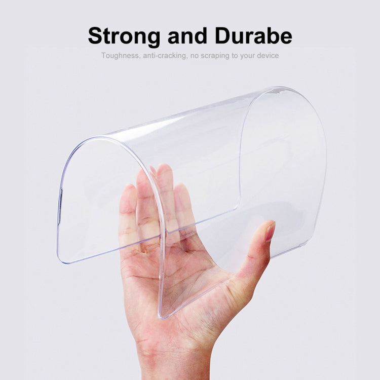 ENKAY Hat-Prince 3 in 1 Crystal Laptop Protective Case + TPU Keyboard Film + Anti-dust Plugs Set for MacBook Pro 16.2 inch A2485 2021/A2880 2023, Version:US Version(Grey) - HoMEdemic™ 