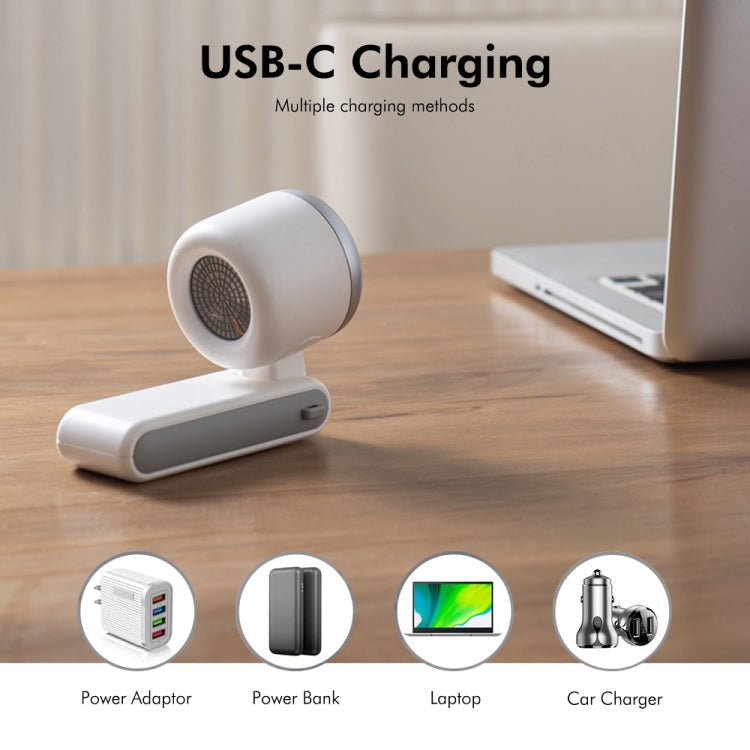 ENKAY Hat-Prince 3600mAh Battery Max 8H Cooling times Foldable Neck Turbo Fan with Digital Display(Light Green) - HoMEdemic™ 