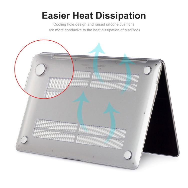 ENKAY Hat-Prince Forest Series Pattern Laotop Protective Crystal Case for MacBook Pro 14.2 inch A2442 2021/A2779 2023(Green Leaf Pattern) - HoMEdemic™ 