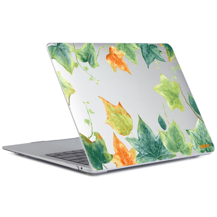 ENKAY Hat-Prince Forest Series Pattern Laotop Protective Crystal Case for MacBook Pro 15.4 inch A1707 / A1990(Ivy Leaf Pattern) - HoMEdemic™ 