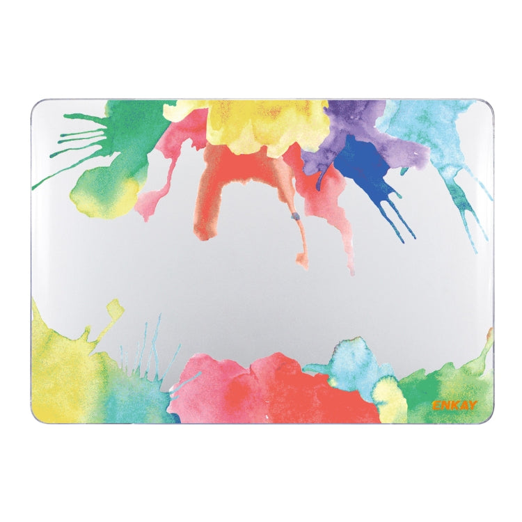 ENKAY Hat-Prince Forest Series Pattern Laotop Protective Crystal Case for MacBook Pro 15.4 inch A1707 / A1990(Watercolor Pattern) - HoMEdemic™ 