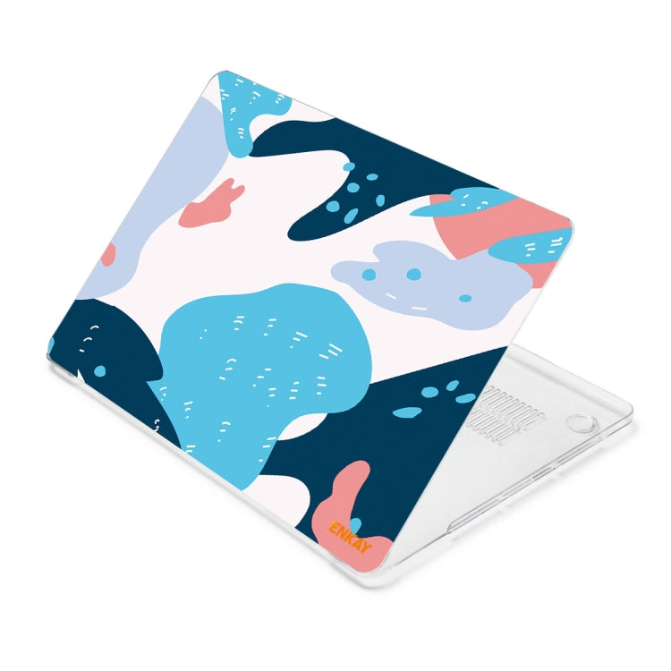 ENKAY Hat-Prince Geometry Pattern Laotop Protective Crystal Case for MacBook Pro 14.2 inch A2442 2021/A2779 2023/14 inch A3434 2025 (M5)(Geometry No.5) - HoMEdemic™ 