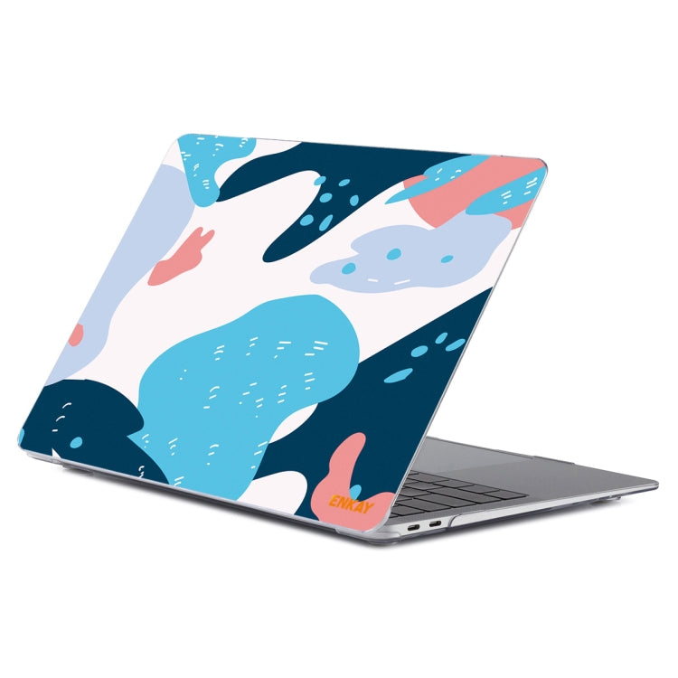 ENKAY Hat-Prince Geometry Pattern Laotop Protective Crystal Case for MacBook Pro 14.2 inch A2442 2021/A2779 2023/14 inch A3434 2025 (M5)(Geometry No.5) - HoMEdemic™ 