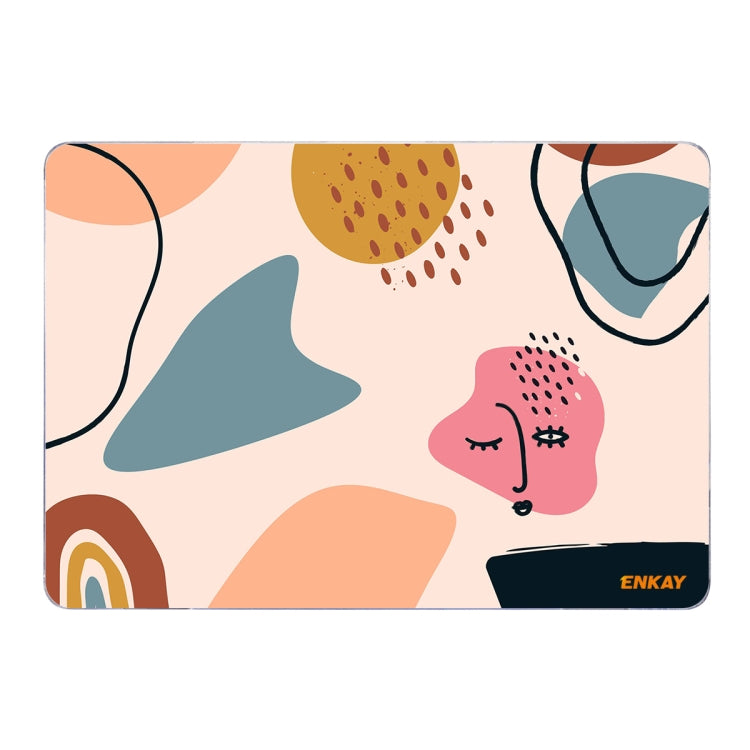 ENKAY Hat-Prince Geometry Pattern Laotop Protective Crystal Case for MacBook Pro 14.2 inch A2442 2021/A2779 2023/14 inch A3434 2025 (M5)(Geometry No.7) - HoMEdemic™ 