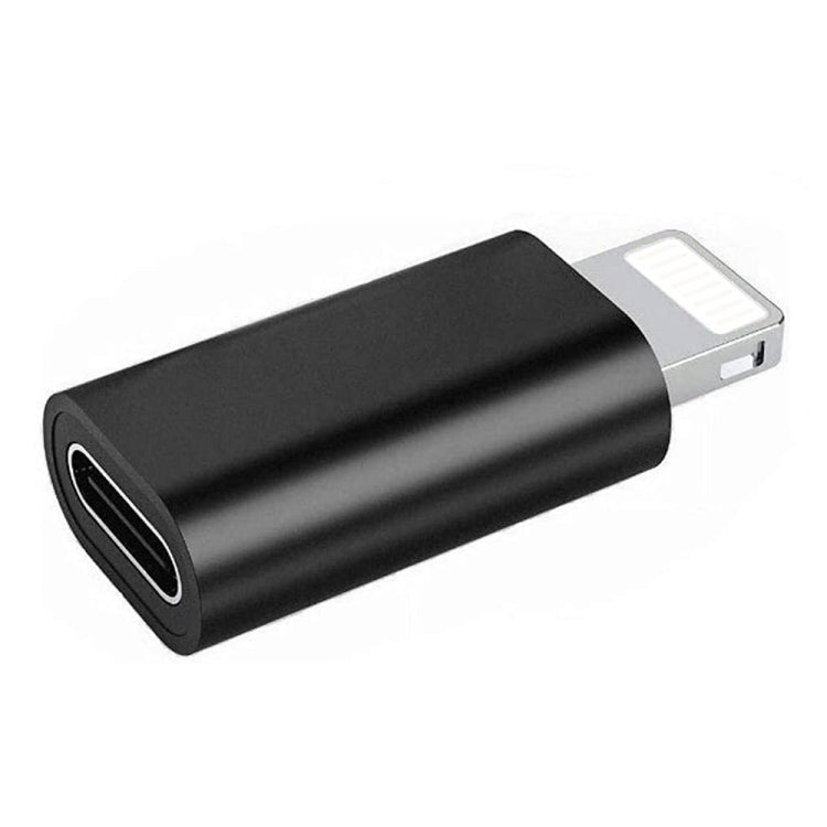 ENKAY Hat-Prince HC-6 Mini ABS USB-C / Type-C 3.1 to 8 Pin Port Connector Adapter(Black) - HoMEdemic™ 