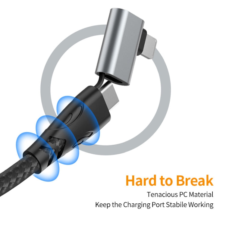 ENKAY PD100W 4-in-1 USB-A / Type-C to Type-C / 8 Pin Multifunction Fast Charging Cable with E-Marker, Cable Length:2m - HoMEdemic™ 