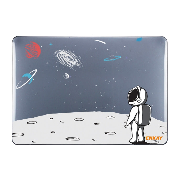 ENKAY Star Series Pattern Laotop Protective Crystal Case For MacBook Pro 14.2 inch A2442 (2021)/14 inch A3434 2025 (M5)(Backpack Astronaut) - HoMEdemic™ 