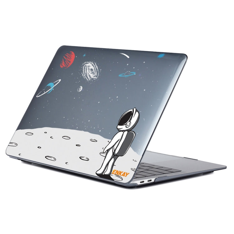 ENKAY Star Series Pattern Laotop Protective Crystal Case For MacBook Pro 14.2 inch A2442 (2021)/14 inch A3434 2025 (M5)(Backpack Astronaut) - HoMEdemic™ 