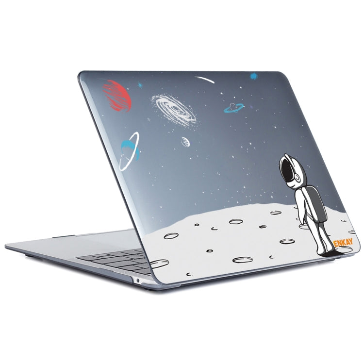 ENKAY Star Series Pattern Laotop Protective Crystal Case For MacBook Pro 14.2 inch A2442 (2021)/14 inch A3434 2025 (M5)(Backpack Astronaut) - HoMEdemic™ 