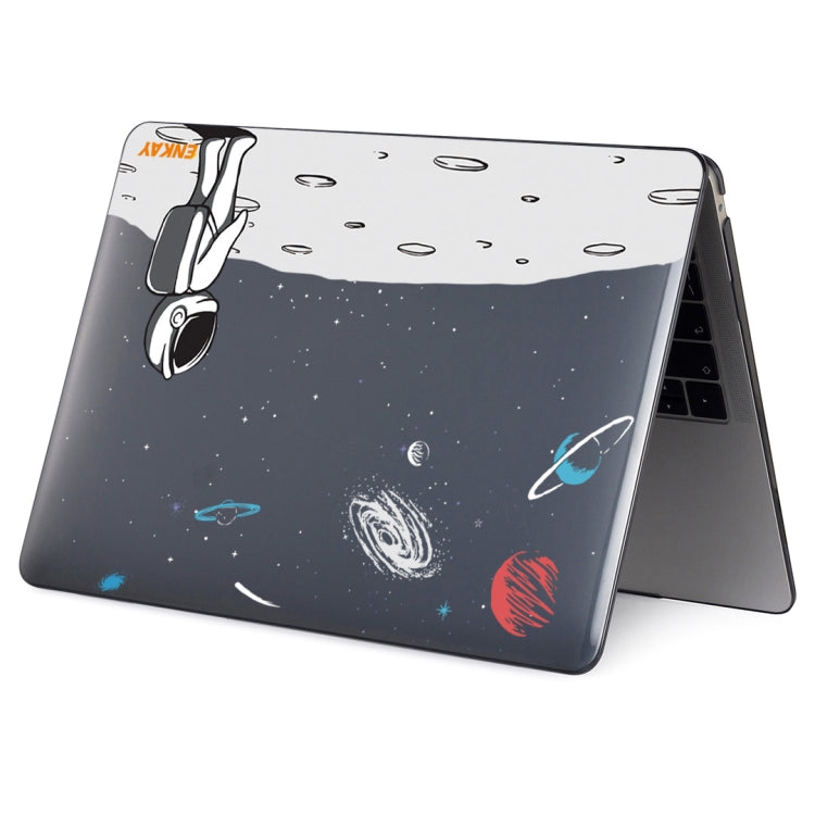 ENKAY Star Series Pattern Laotop Protective Crystal Case For MacBook Pro 14.2 inch A2442 (2021)/14 inch A3434 2025 (M5)(Backpack Astronaut) - HoMEdemic™ 