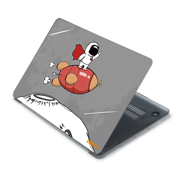 ENKAY Star Series Pattern Laotop Protective Crystal Case For MacBook Pro 14.2 inch A2442 (2021)/14 inch A3434 2025 (M5)(Rocket Astronaut) - HoMEdemic™ 