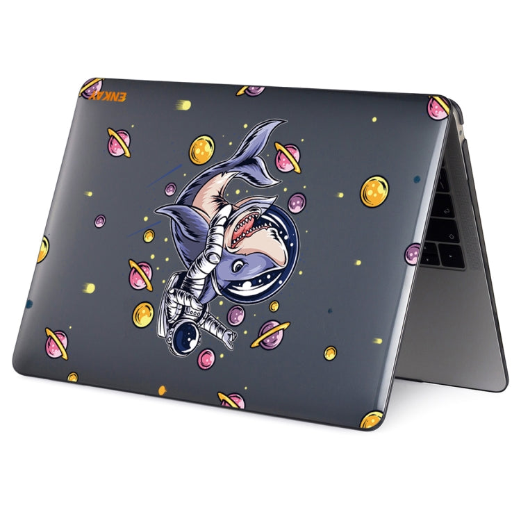 ENKAY Star Series Pattern Laotop Protective Crystal Case For MacBook Pro 14.2 inch A2442 (2021)/14 inch A3434 2025 (M5)(Shark Astronaut) - HoMEdemic™ 