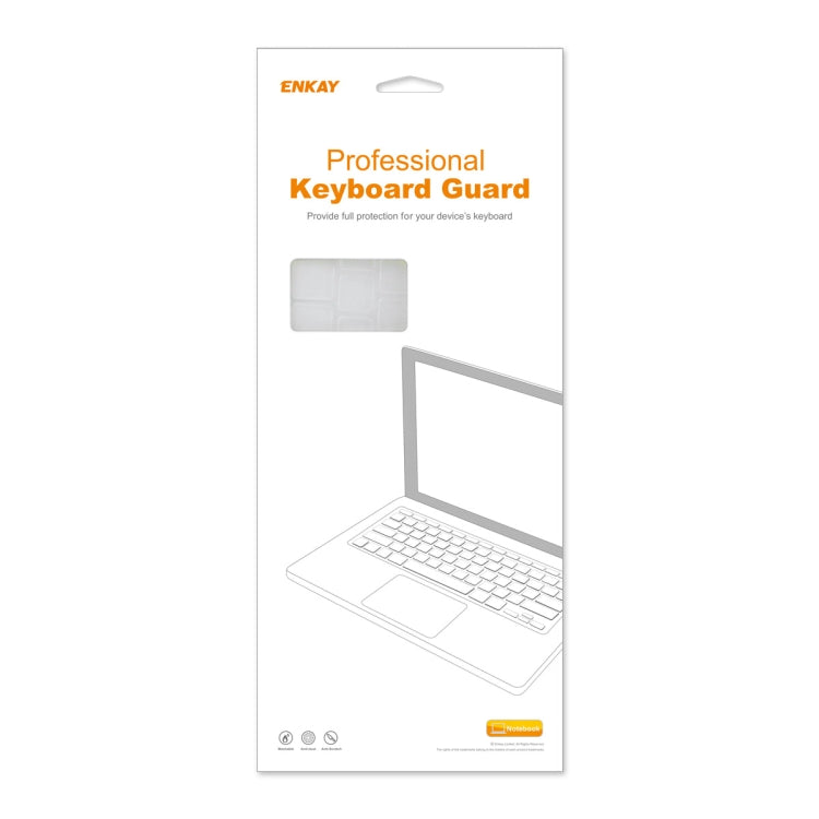 ENKAY Ultra Thin Soft TPU Laptop Keyboard Protector Film For MacBook Air 13.6 2022/2024 A2681 (M2) / A3113 (M3), Version:US Version - HoMEdemic™ 