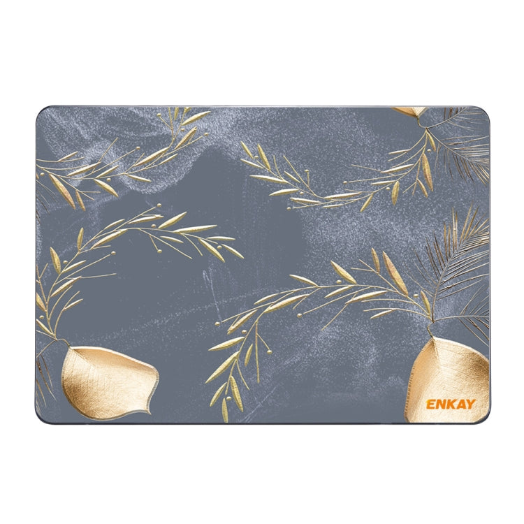 ENKAY Vintage Pattern Series Laotop Protective Crystal Case For MacBook Pro 15.4 inch A1707 / A1990(Wild Oats) - HoMEdemic™ 