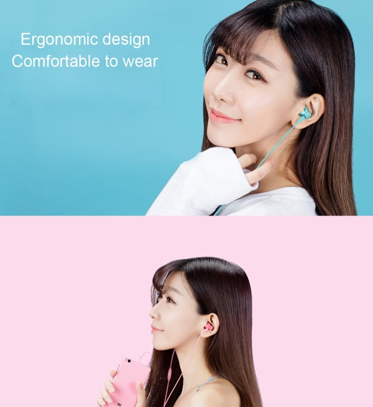 Original Xiaomi Mi In-Ear Headphones Basic Earphone with Wire Control + Mic, Support Answering and Rejecting Call(Black) - HoMEdemic™ 