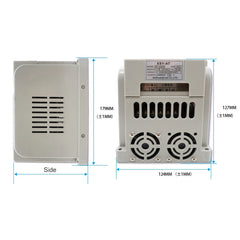 AT1-2200X 2.2KW 220V Single-phase Input Three-phase Output Inverter Motor Governor, AT1-2200X - HoMEdemic™ 