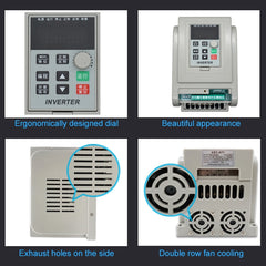 AT1-2200X 2.2KW 220V Single-phase Input Three-phase Output Inverter Motor Governor, AT1-2200X - HoMEdemic™ 