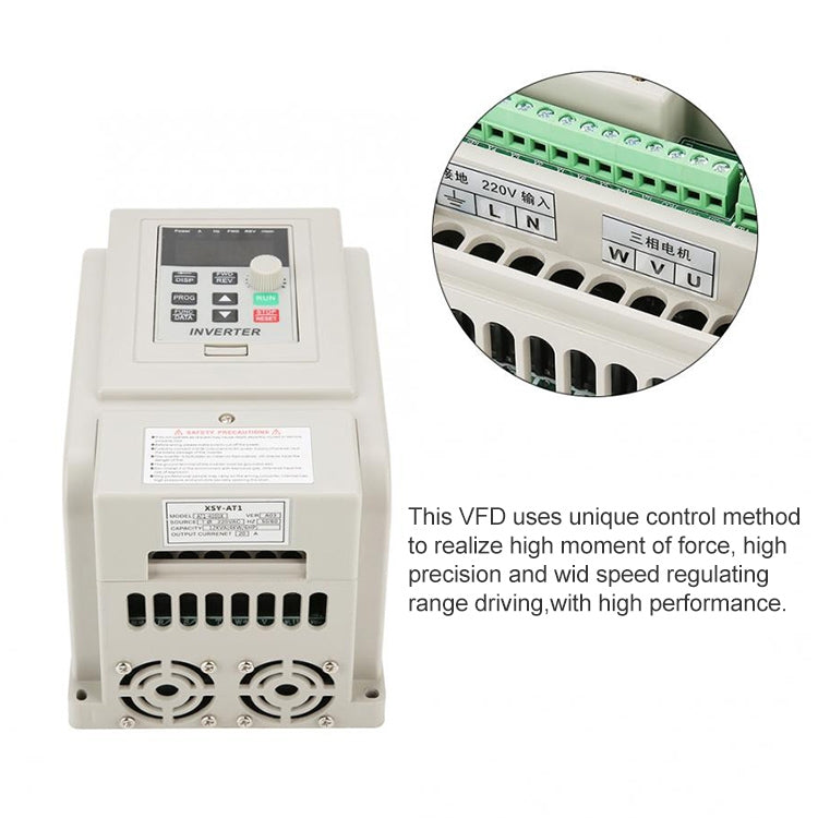 AT1-04K0X 4KW 220V Single-phase Input Three-phase Output Inverter, AT1-04K0X - HoMEdemic™ 